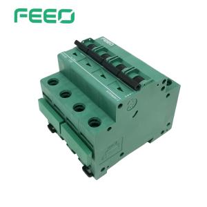 China Flame Retadance Shell 1000VDC 4P Miniature Circuit Breaker on sale
