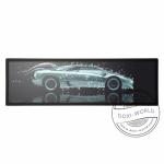 43.8 inch 4KLCD long screen highlighting outdoor advertising machine