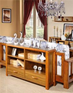 Quality modern Zingana solid wood cupboard furniture wholesale