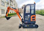 ZG020U Miniexcavator 2 Tone Tailless Bucekt 0.05M³ With Cabin EPA Rubber Track