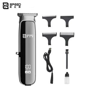 Quality LED Display Home Electric Cordless Hair Trimmer 5V-1A Hair Cut Machine wholesale