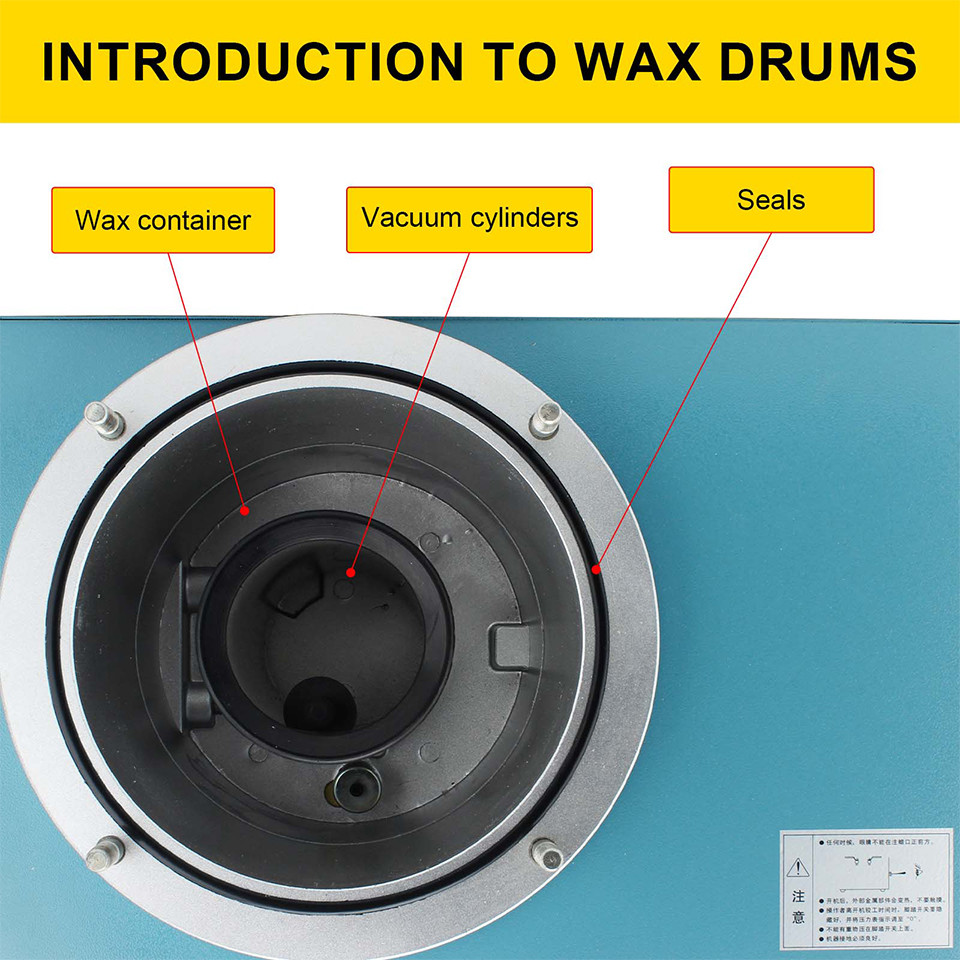 Digital Vacuum Casting Jewellery Wax Injector Machine 3KG Capacity
