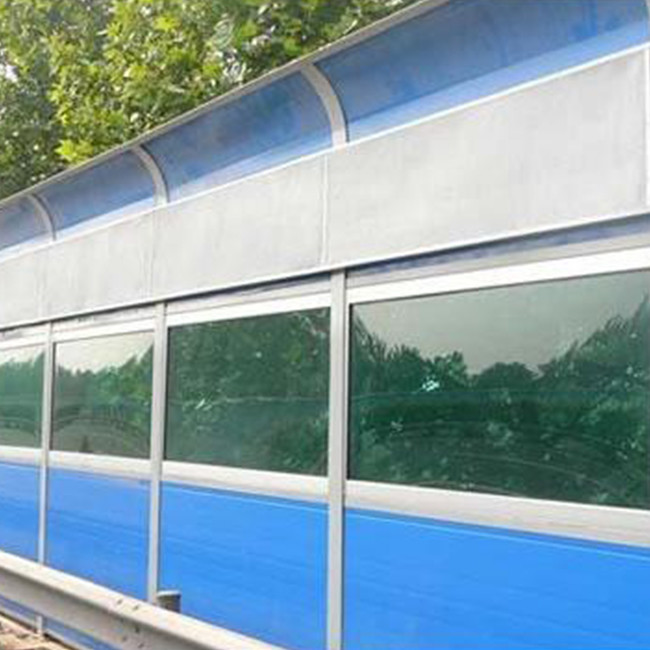 Highly Flexible Impact Resistant Clear Polycarbonate Sound Barrier Wall