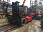 Triple Mast Japanese Used Diesel Forklift 15 Ton Toyota FD150 1.8m Length