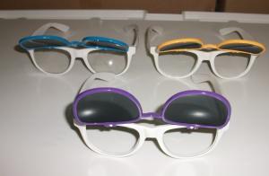Quality Custom Flip Style Diffraction 3Ｄ Fireworks Glasses Eyewear Plastic wholesale