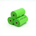 100% biodegradable compostable Eco Friendly Leak-proof Pet Waste Poop Bags for