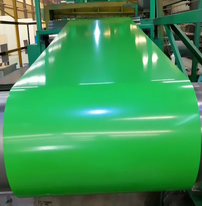 Green Hot Dipped Prepainted Cold Rolled Steel Coil 0.2-4.0mm