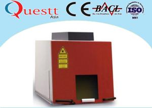 Quality CE Jewellery Laser Marking Machine 20 Watt For Gold Silver , Sealed Working Table wholesale