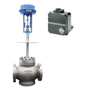 Quality Low Temperature Pneumatic Flow Control Valve With Metso Neles Valve Positioner wholesale