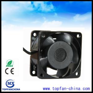 Quality 60mm Ball Bearing Fridge Cooling Fan , Aluminum Frame AC Motor Fan 120V / 220V wholesale