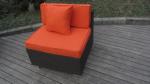 3pcs PE rattan sofas
