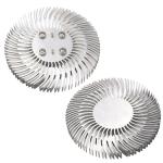 Led Strip Light Heatsink Extrusion Profiles Large Multiple Fins Circular