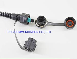 Quality Chemical Resistant Fiber Optic Patch Cable ODVA - MPO 2 Cores Outdoor FTTA Usage wholesale