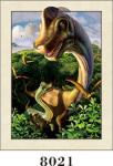 High Definition 5D Animal Print Lenticular For Office And Shop Eco - Friendly