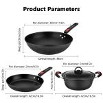 Home Medical Stone Non Stick Cooking Pot Set Kitchen Pots And Pans Cookware Sets
