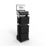 Customized Fashion Style Wine Rack Sparkling Beverage Metal Display Stands Wine