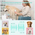 CHARGE Pet Hair Brush Grooming Vacuum Tool 300W Power Source for Smooth Grooming