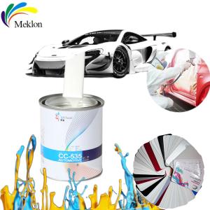 Quality Smooth Glossy White Auto Paint , Durable Acrylic Automotive Spray Paint wholesale