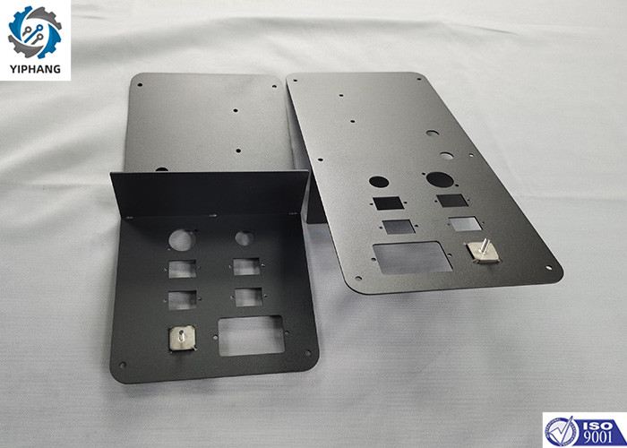 Black Powder Coating Sheet Metal Fabrication Parts