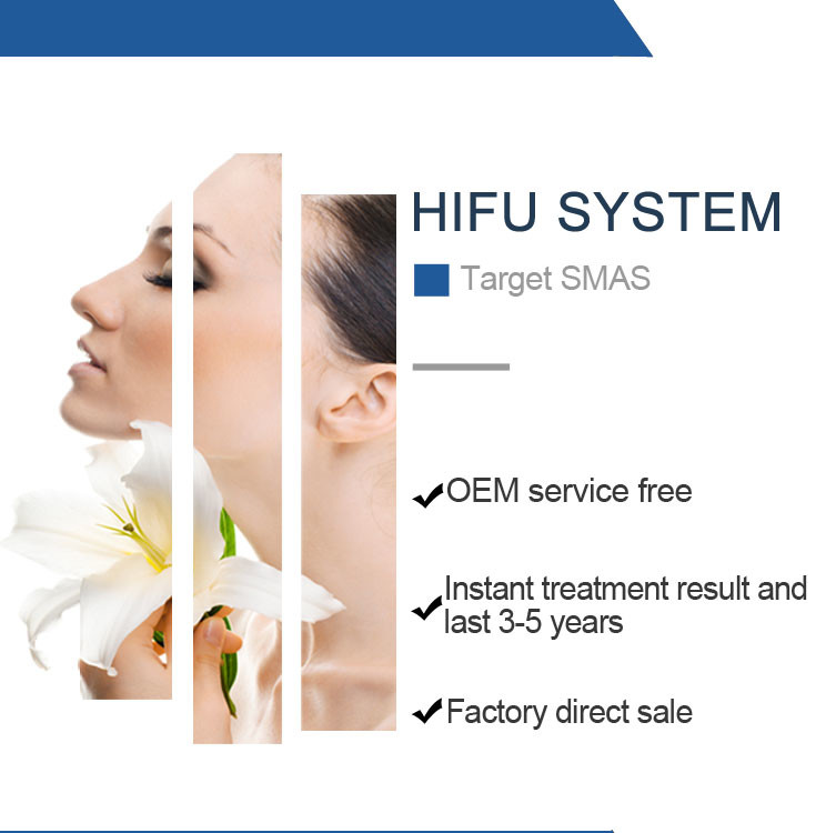 High Intensity Focused Ultrasound Beauty Machine Anti Wrinkle Slimming