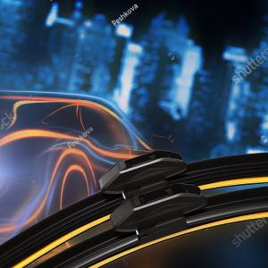 Quality Car Cleaning Routine Boneless Car Wiper 14 Inches Silicone Material Easy Installation wholesale