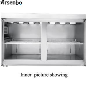 Quality SS304 Countertop Pizza Prep Refrigerator Station 210W Antiwear wholesale