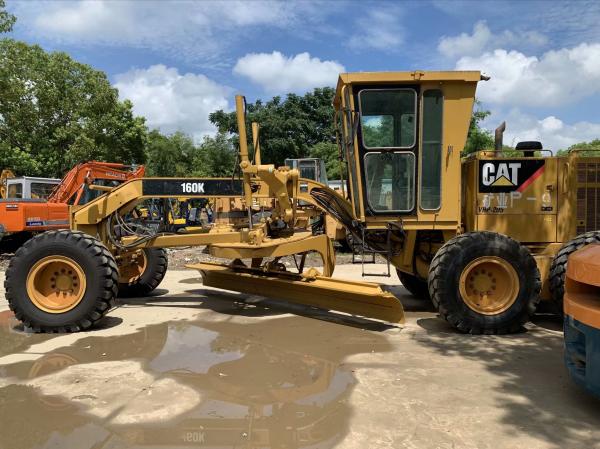 Cheap CAT 160K Used Motor Grader High Efficiency Used Caterpillar Motor Grader for sale