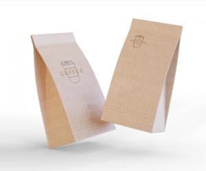 Quality recyclable kraft food service paper bags wholesale