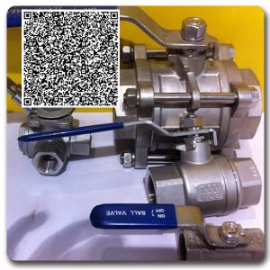 Quality Stainless steel panel mounted straight 1/4&quot; npt ball valve wholesale