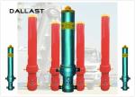 RoHS Dump Trailer Hydraulic Cylinder , Welded Hydraulic Cylinders Plunge Long