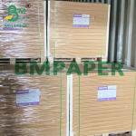 250g - 450g Brown Food Tray Craft Paperboard For Fast Food Store