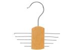 Betterall Twenty Tiers Burlywood Color Ball End Hook Closet Usage Wooden Tie