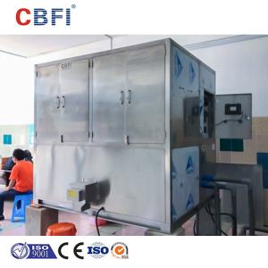 Quality 29*29*22 Mm Ice Cube Machine High Capacity Water Cooling / Air Cooling for Commercial wholesale