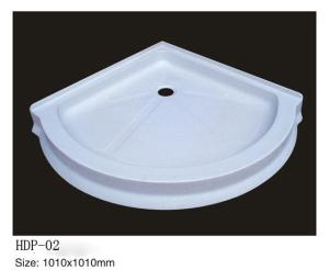 Quality Acrylic shower tray, shower basin,acrylic shower base HDP-02 wholesale
