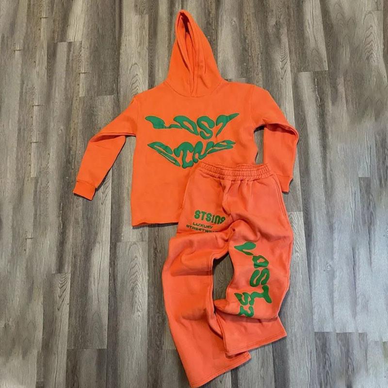 High Quality Mens 2 PCS Set Tracksuit Custom Logo Joggers Tracksuits Sport Training Wear Track Suit