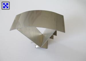 Quality Champagne Polishing Anodized Extruded Aluminum Channel 6063 Alloy For Corner wholesale