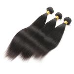 Authentic Remy Brazilian Straight Hair Weave Without Chemical Processed