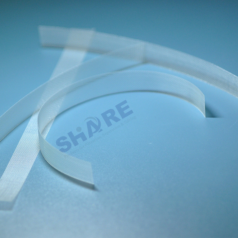Heat Cutting / Sealing Nylon Mesh Filters With Non Fraying Clean Edges Quality