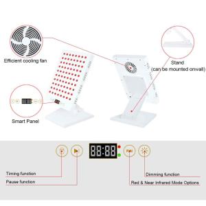 Quality 660nm 850nm LED Red Light Therapy Skin Rejuvenation 400W Infrared Light Therapy Panel wholesale