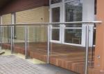 Durable Stainless Steel Wire Railing , Stainless Steel Wire Balustrade Easy