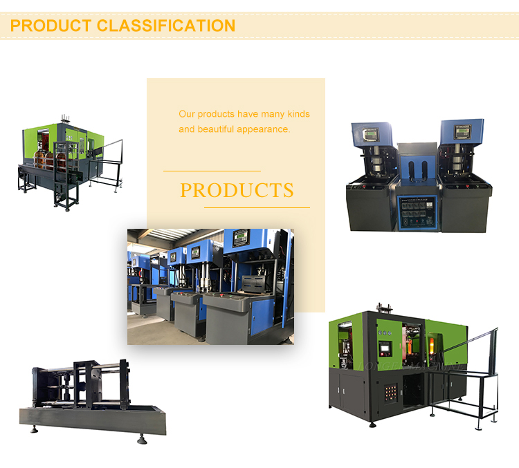 FESTO Rotary Cylinder PET Bottle Semi Automatic Blow Molding Machine for and 2 Cavity