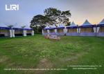 Small Aluminium Waterproof Pagoda Tents Mobile Use For Events