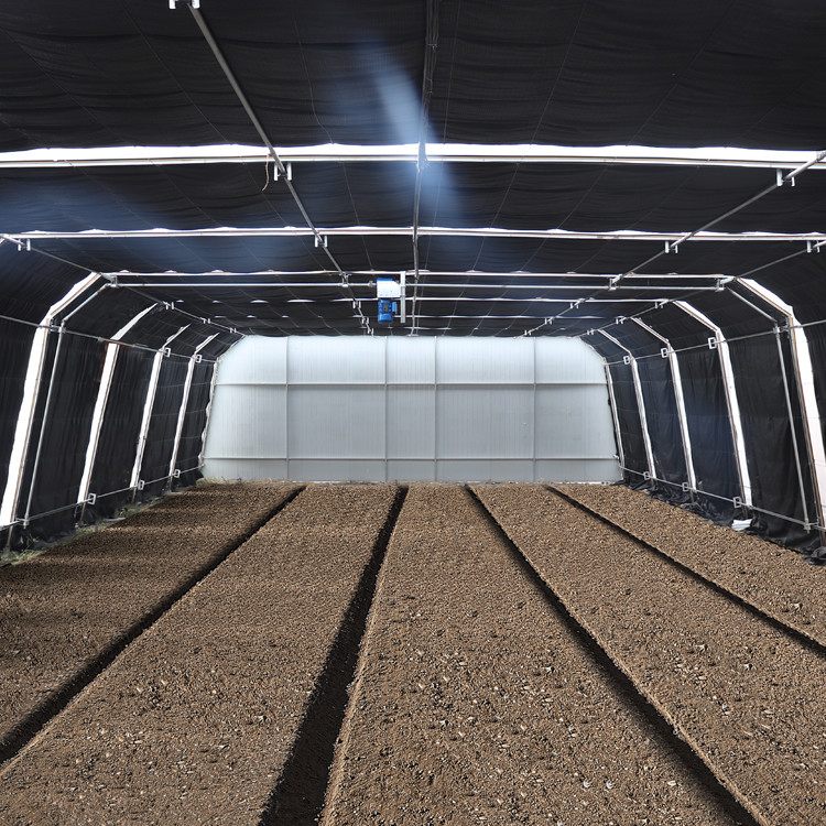 Agricultural Curtain Fabric Blackout Greenhouse Automatic Control Light Deprivation Greenhouse