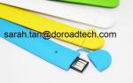 Silicone Bracelet USB2.0 Flash Pen Drive Customized Logo Printing
