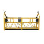 Aluminum ZLP630 6 meters counter weight building maintenance gondola for sale