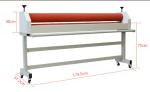 Semi Automatically Cold Lamination Machine 130mm roller diameter