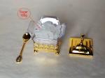 T4-Arabia Exquisite Gold-plated Louhua Lily Sugar bowl