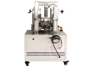 Quality Hand Push Semi Automatic 36pcs Per Min Glue Sticky Box Sealing Machine wholesale