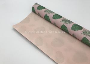 Quality Xmas Pink Wrapping Paper Roll , Patterned Luxury Christmas Gift Wrapping Paper wholesale
