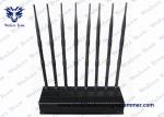 24 Hours Working UHF VHF Jammer , Mobile Phone Signal Jammer 3G 4G LTE / Wimax